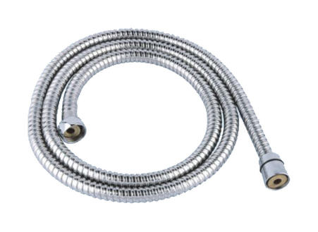 Stainless steel chromeplated double lock shower hose