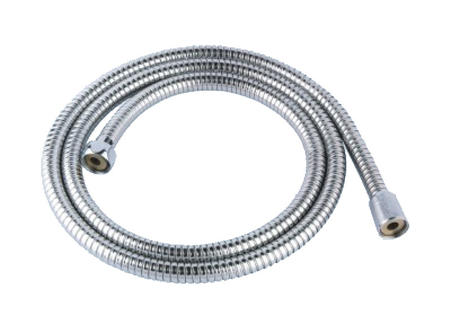 Brass chromeplated double lock extensible shower hose