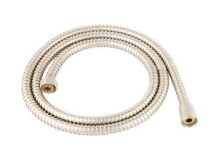 Wire drawing nickle plating double lock shower hose