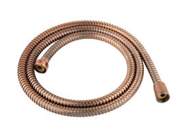 Red-bronze double lock shower hose