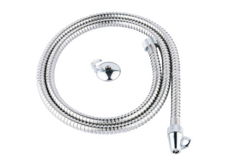 Stainless steel single lock washing hose
