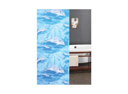 YL-03 Polyester Waterproof Shower Curtain