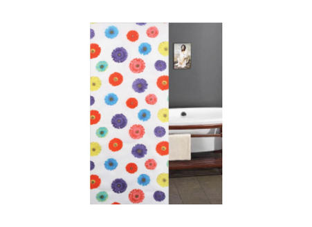 YL-11 Polyester Fashion Printed Shower Curtain