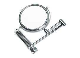 Chrome Finished Round Makeup Mirror M02