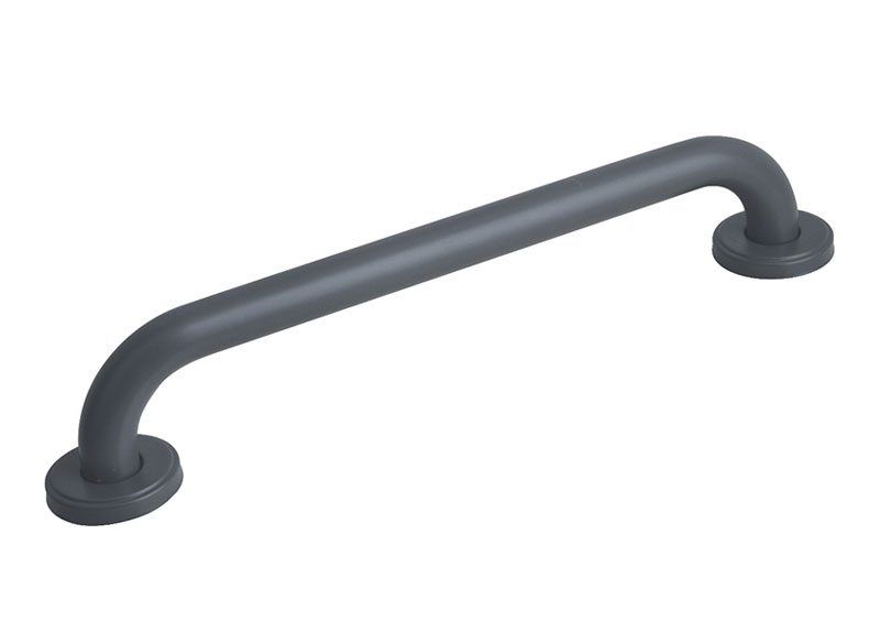 How is the weight capacity of shower handrails determined?